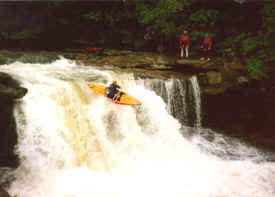 Bailey Johnson on Crooked Fork